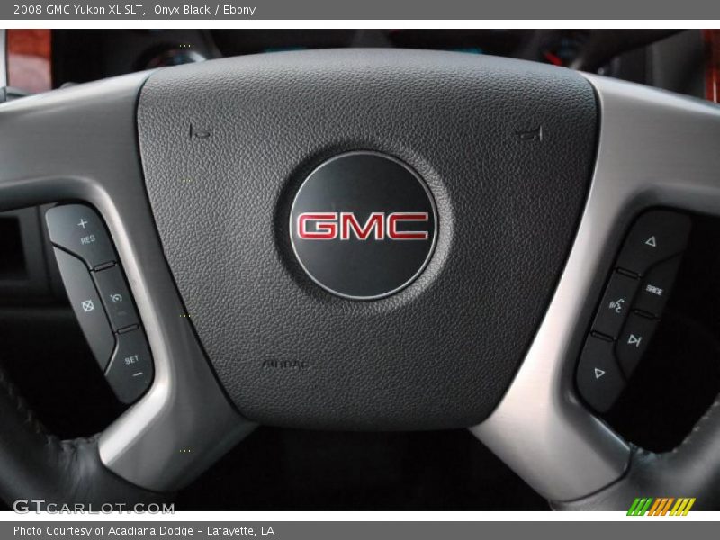 Onyx Black / Ebony 2008 GMC Yukon XL SLT