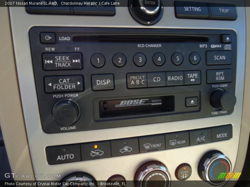 Chardonnay Metallic / Cafe Latte 2007 Nissan Murano SL AWD