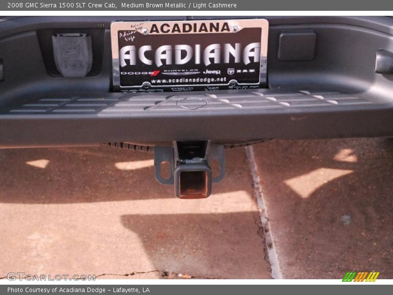 Medium Brown Metallic / Light Cashmere 2008 GMC Sierra 1500 SLT Crew Cab