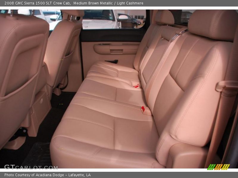 Medium Brown Metallic / Light Cashmere 2008 GMC Sierra 1500 SLT Crew Cab