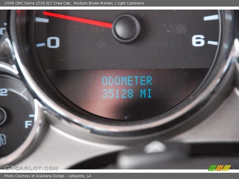 Medium Brown Metallic / Light Cashmere 2008 GMC Sierra 1500 SLT Crew Cab