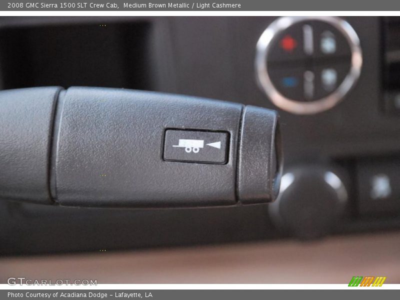 Medium Brown Metallic / Light Cashmere 2008 GMC Sierra 1500 SLT Crew Cab