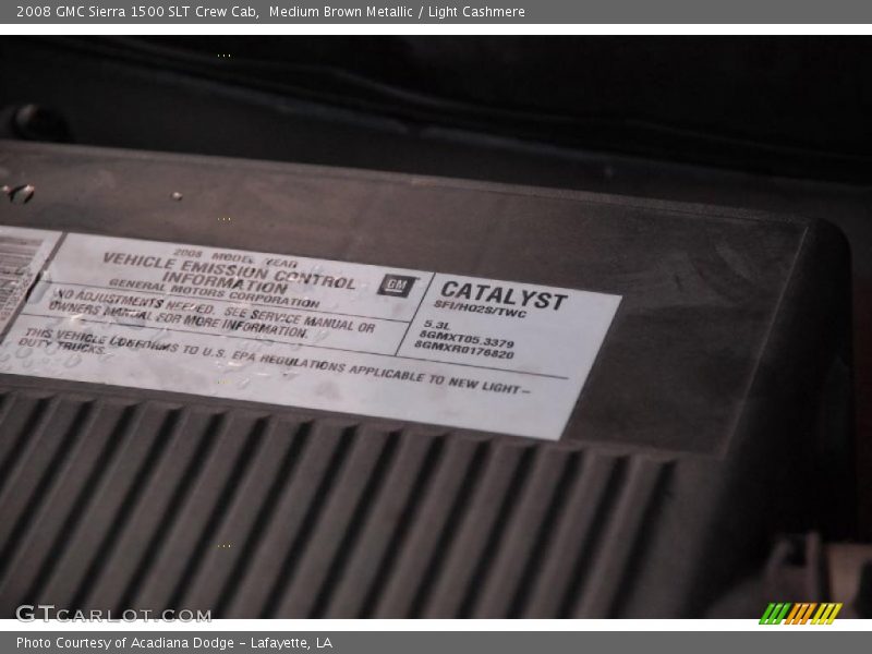 Medium Brown Metallic / Light Cashmere 2008 GMC Sierra 1500 SLT Crew Cab
