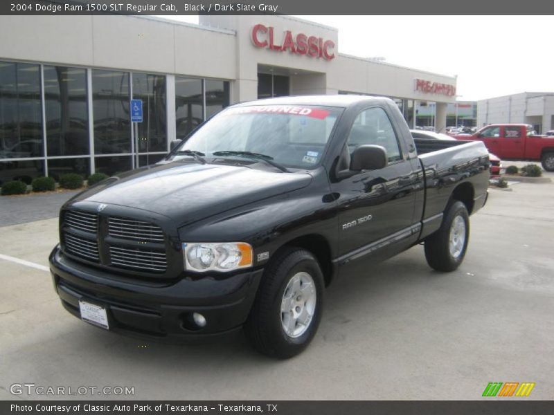 Black / Dark Slate Gray 2004 Dodge Ram 1500 SLT Regular Cab