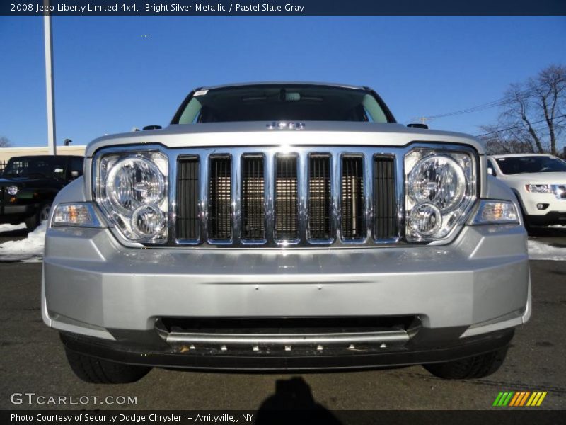 Bright Silver Metallic / Pastel Slate Gray 2008 Jeep Liberty Limited 4x4