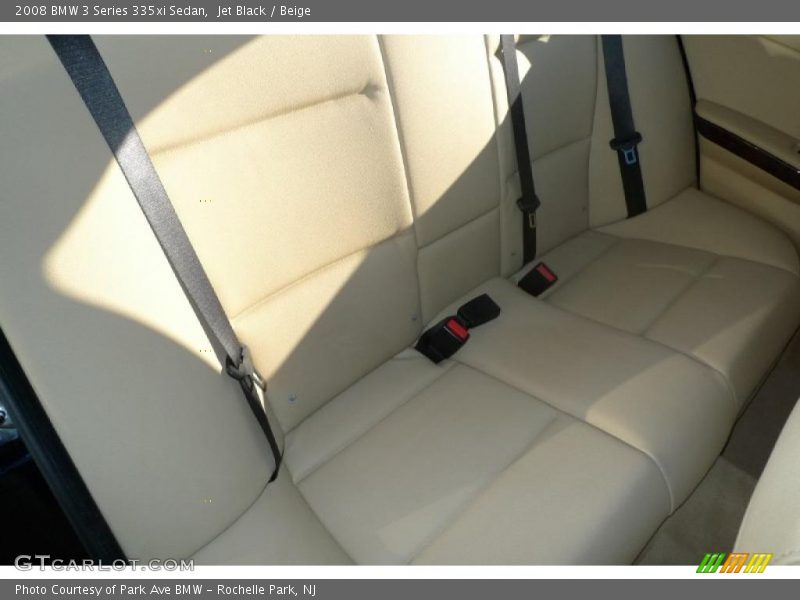 Jet Black / Beige 2008 BMW 3 Series 335xi Sedan