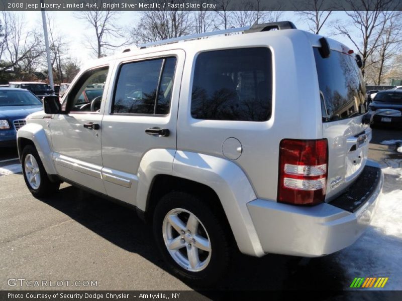 Bright Silver Metallic / Pastel Slate Gray 2008 Jeep Liberty Limited 4x4