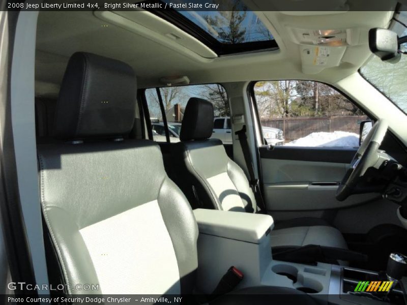 Bright Silver Metallic / Pastel Slate Gray 2008 Jeep Liberty Limited 4x4