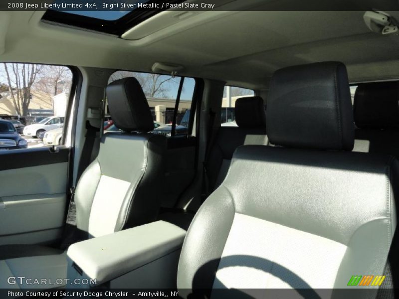 Bright Silver Metallic / Pastel Slate Gray 2008 Jeep Liberty Limited 4x4