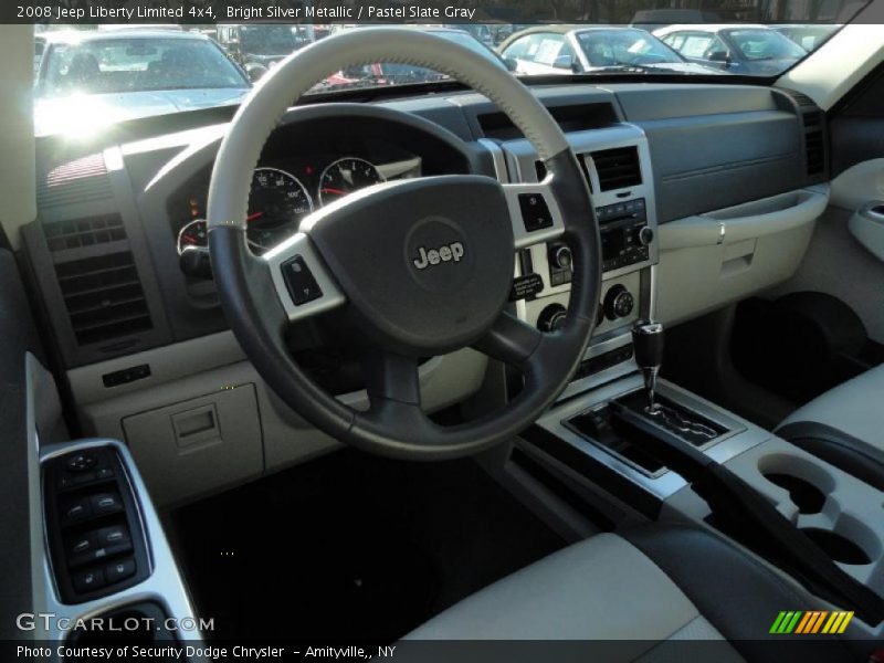Bright Silver Metallic / Pastel Slate Gray 2008 Jeep Liberty Limited 4x4