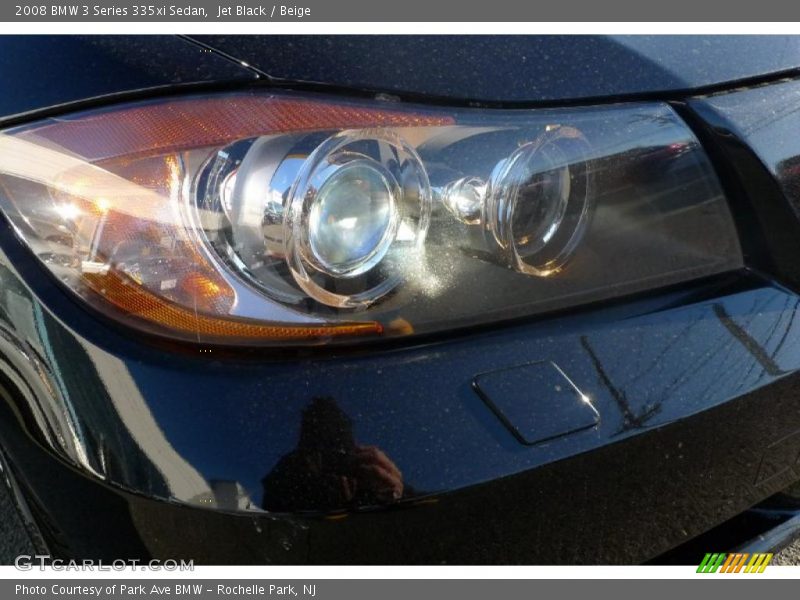 Jet Black / Beige 2008 BMW 3 Series 335xi Sedan