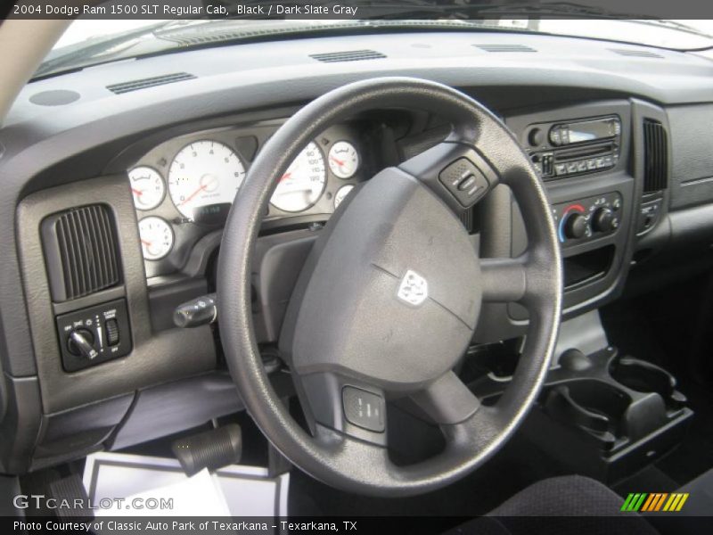 Black / Dark Slate Gray 2004 Dodge Ram 1500 SLT Regular Cab