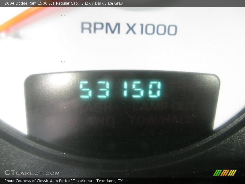 Black / Dark Slate Gray 2004 Dodge Ram 1500 SLT Regular Cab