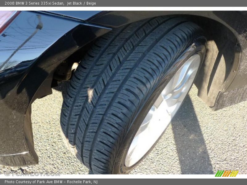 Jet Black / Beige 2008 BMW 3 Series 335xi Sedan