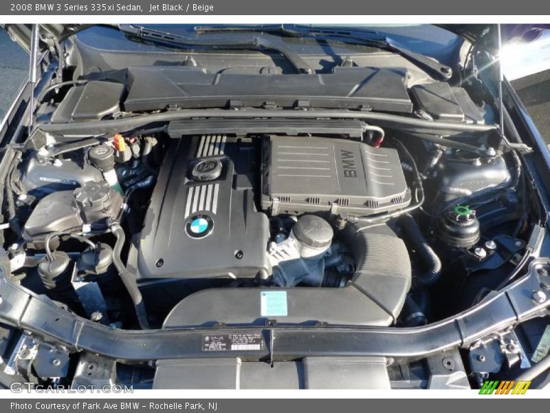 Jet Black / Beige 2008 BMW 3 Series 335xi Sedan