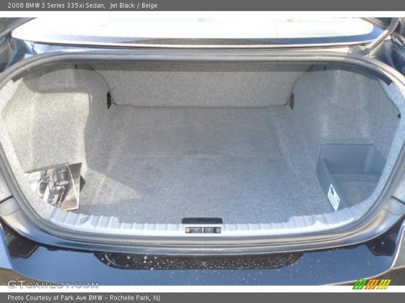 Jet Black / Beige 2008 BMW 3 Series 335xi Sedan