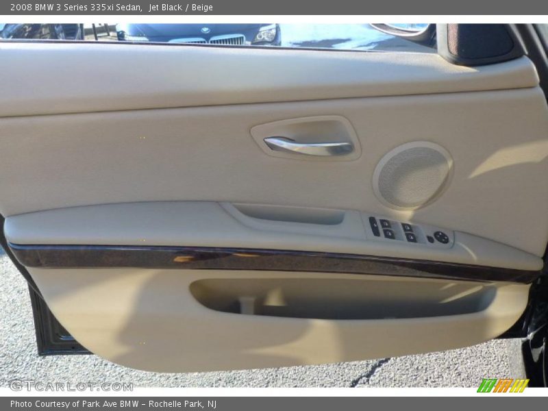 Jet Black / Beige 2008 BMW 3 Series 335xi Sedan