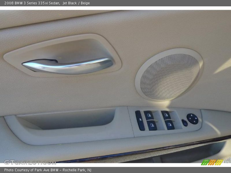 Jet Black / Beige 2008 BMW 3 Series 335xi Sedan