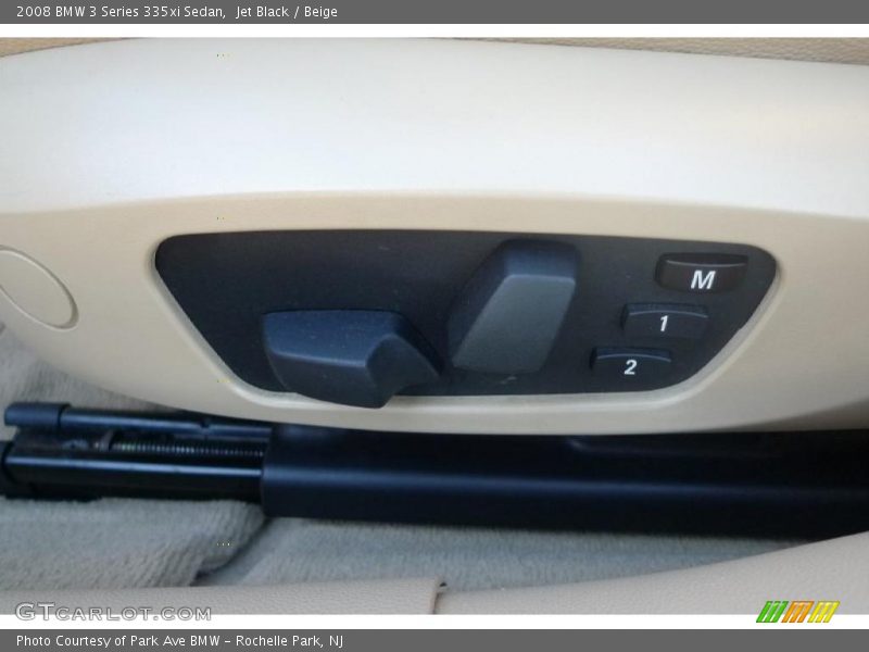 Jet Black / Beige 2008 BMW 3 Series 335xi Sedan