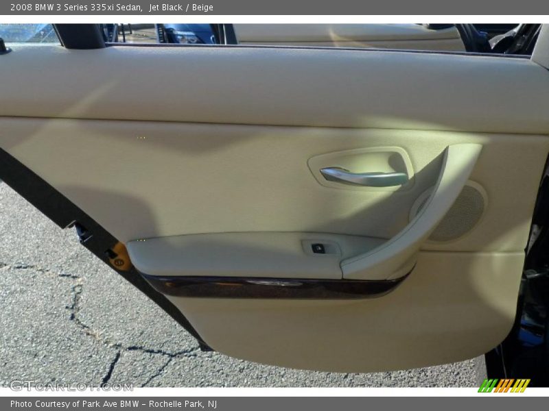 Jet Black / Beige 2008 BMW 3 Series 335xi Sedan