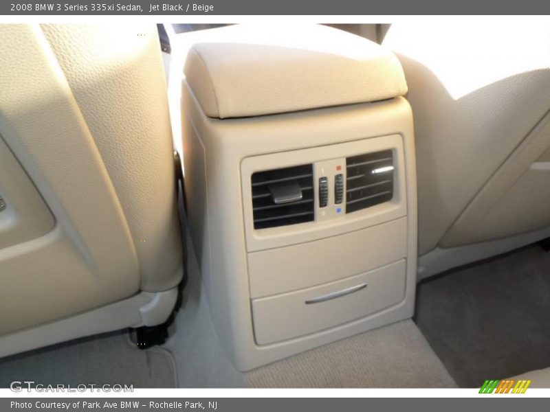 Jet Black / Beige 2008 BMW 3 Series 335xi Sedan