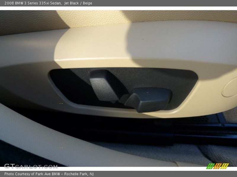 Jet Black / Beige 2008 BMW 3 Series 335xi Sedan