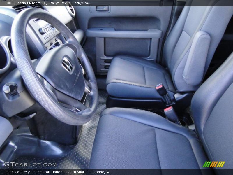  2005 Element EX Black/Gray Interior