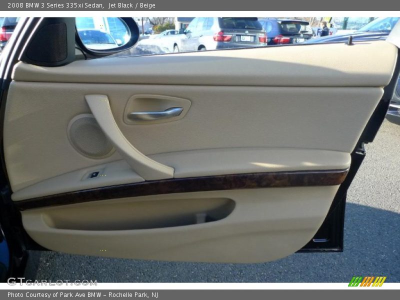 Jet Black / Beige 2008 BMW 3 Series 335xi Sedan
