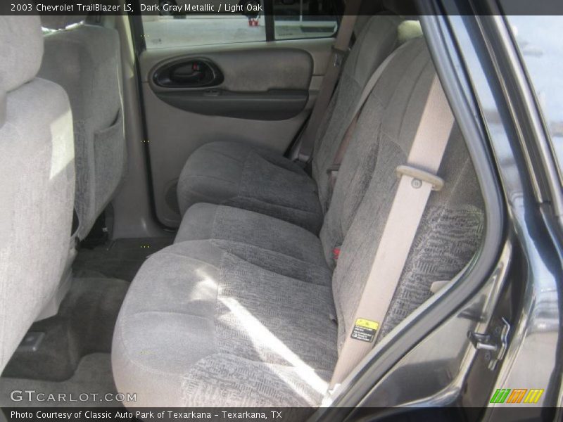Dark Gray Metallic / Light Oak 2003 Chevrolet TrailBlazer LS