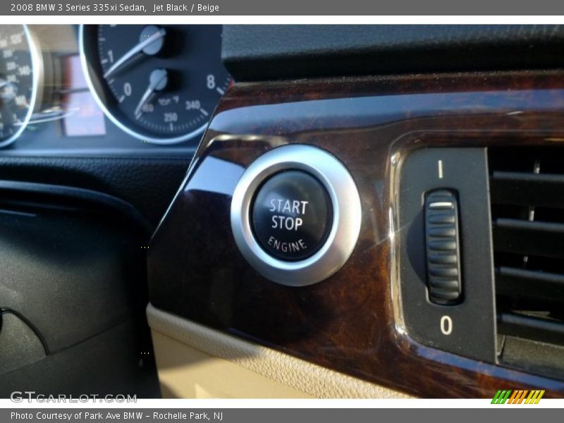 Jet Black / Beige 2008 BMW 3 Series 335xi Sedan