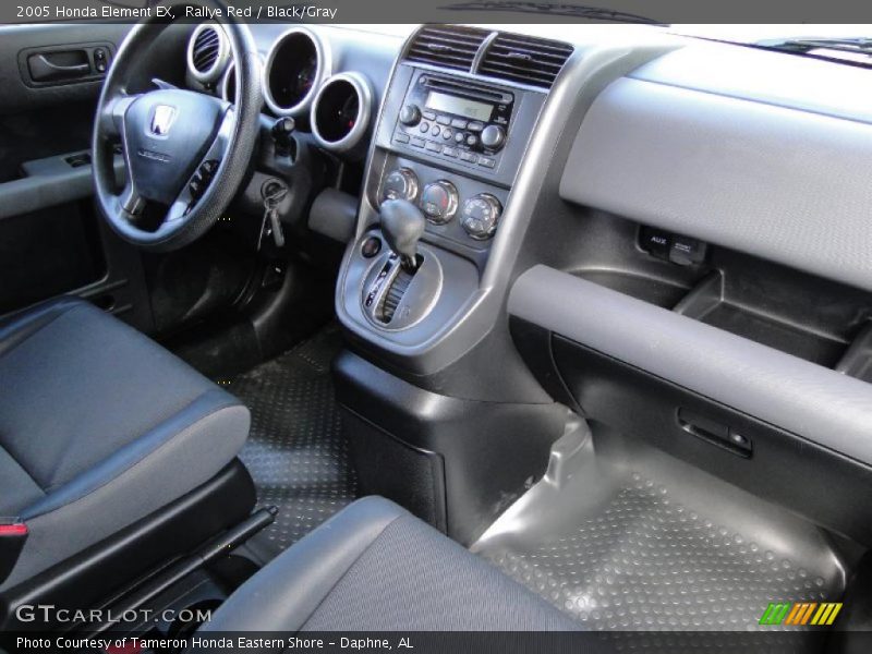  2005 Element EX Black/Gray Interior