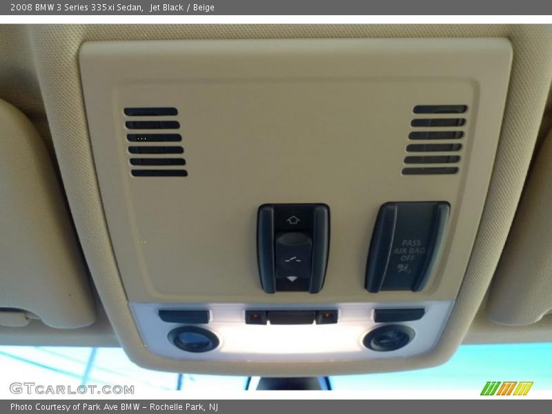 Jet Black / Beige 2008 BMW 3 Series 335xi Sedan