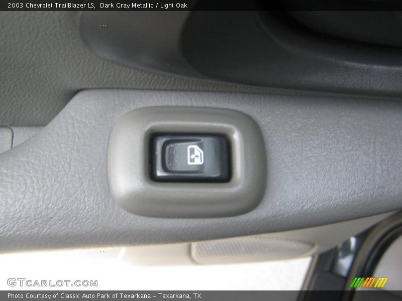 Dark Gray Metallic / Light Oak 2003 Chevrolet TrailBlazer LS