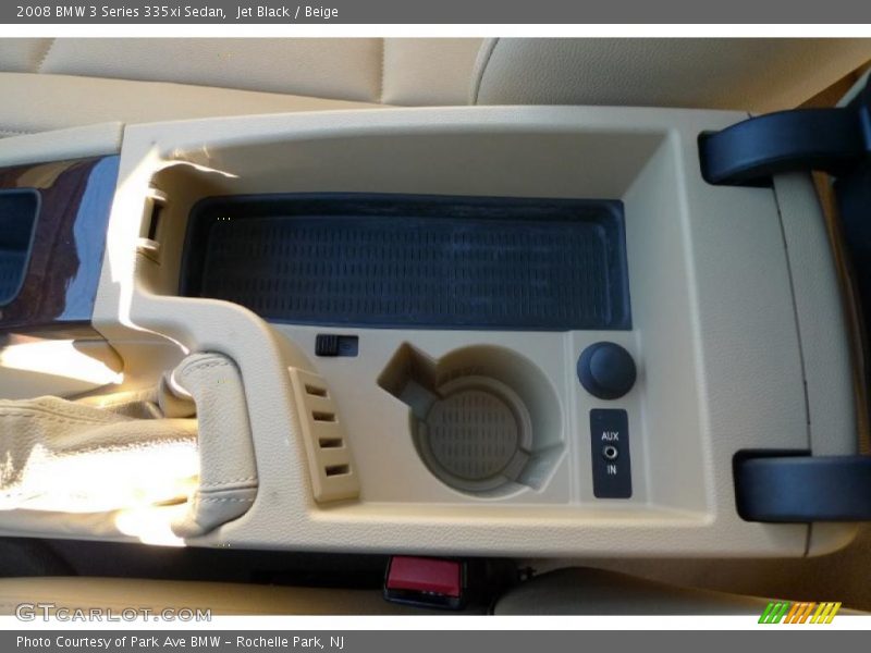 Jet Black / Beige 2008 BMW 3 Series 335xi Sedan