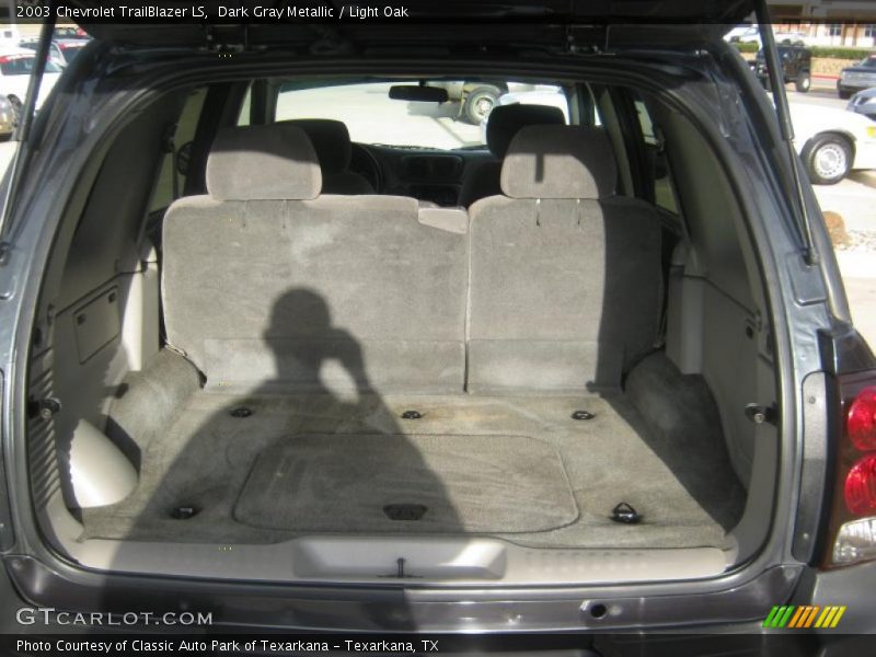 Dark Gray Metallic / Light Oak 2003 Chevrolet TrailBlazer LS
