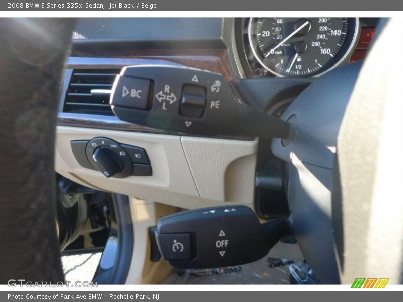 Jet Black / Beige 2008 BMW 3 Series 335xi Sedan