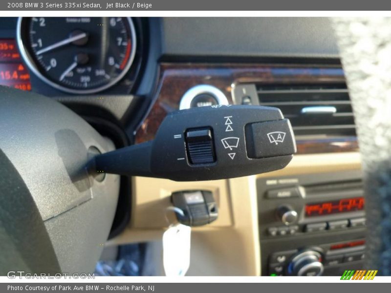 Jet Black / Beige 2008 BMW 3 Series 335xi Sedan