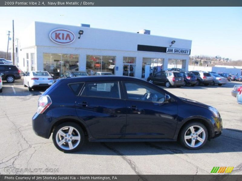 Navy Blue Metallic / Ebony 2009 Pontiac Vibe 2.4