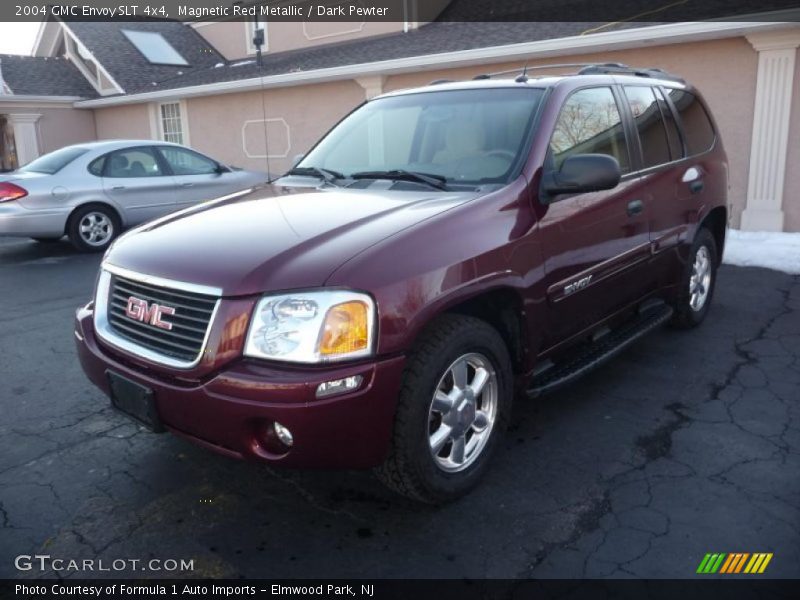 Magnetic Red Metallic / Dark Pewter 2004 GMC Envoy SLT 4x4