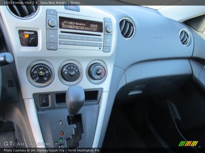 Navy Blue Metallic / Ebony 2009 Pontiac Vibe 2.4