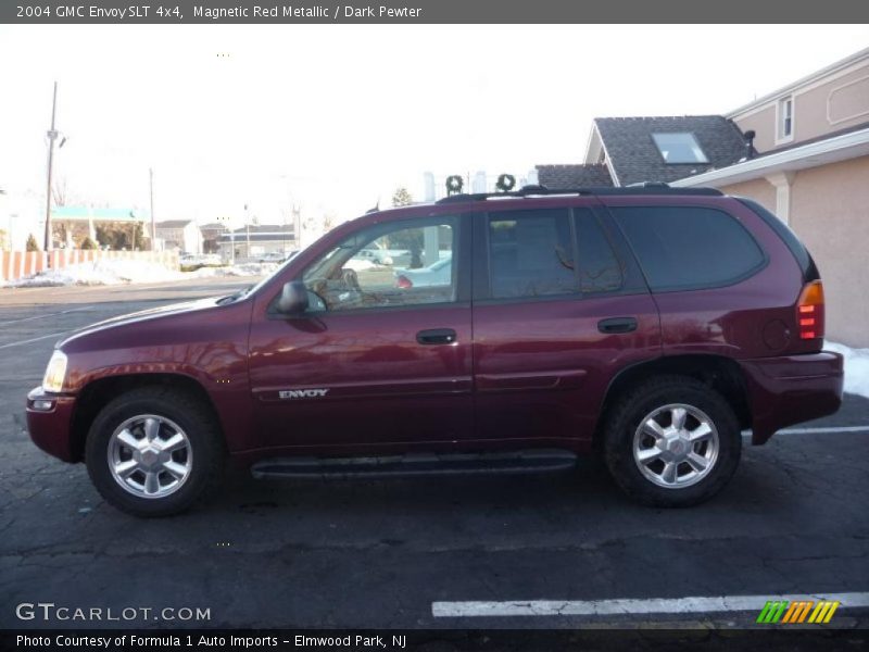 Magnetic Red Metallic / Dark Pewter 2004 GMC Envoy SLT 4x4