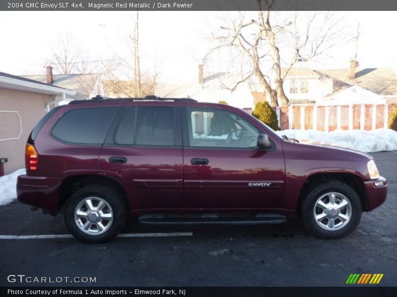 Magnetic Red Metallic / Dark Pewter 2004 GMC Envoy SLT 4x4