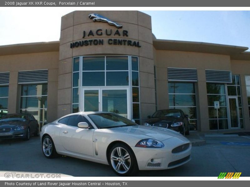 Porcelain / Caramel 2008 Jaguar XK XKR Coupe