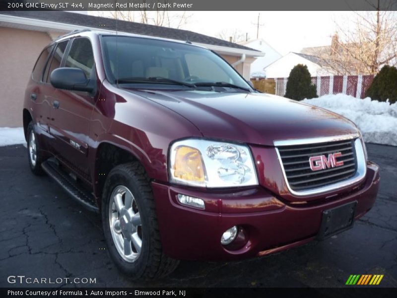 Magnetic Red Metallic / Dark Pewter 2004 GMC Envoy SLT 4x4