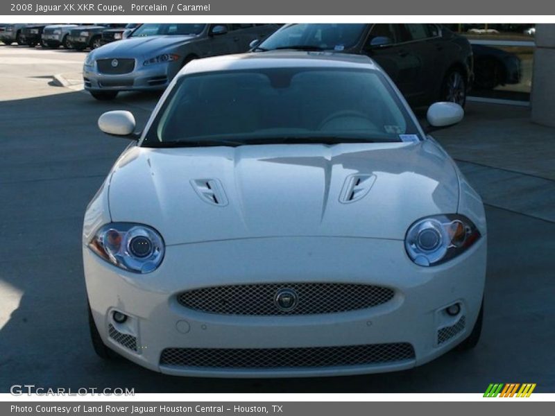 Porcelain / Caramel 2008 Jaguar XK XKR Coupe