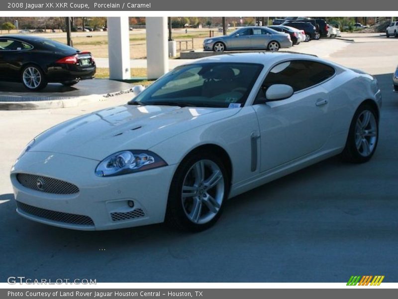 Porcelain / Caramel 2008 Jaguar XK XKR Coupe