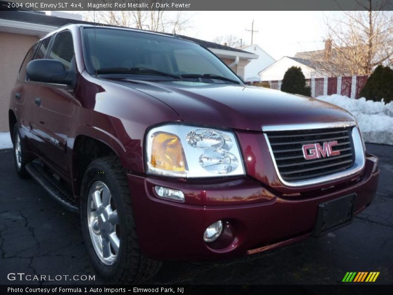 Magnetic Red Metallic / Dark Pewter 2004 GMC Envoy SLT 4x4