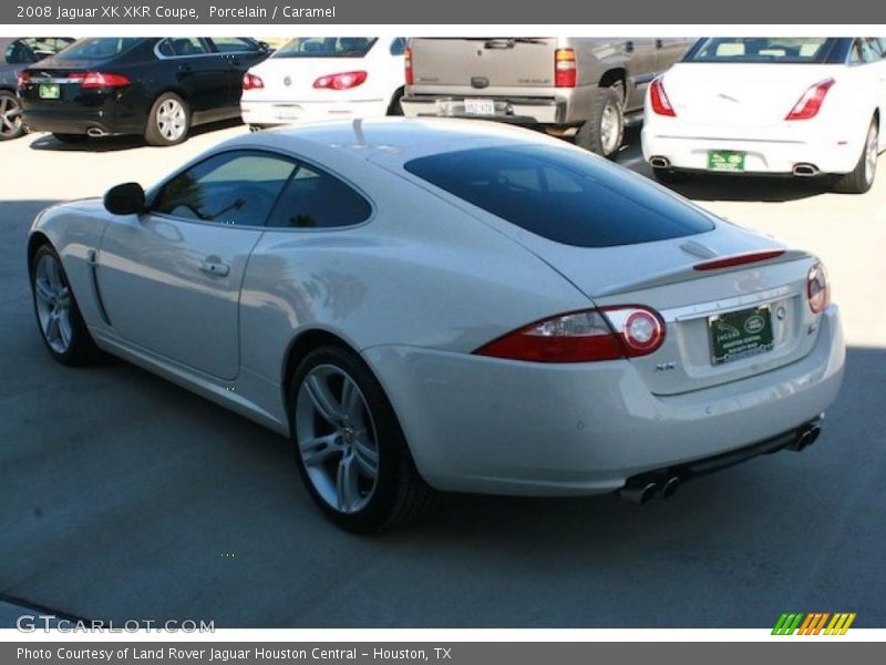 Porcelain / Caramel 2008 Jaguar XK XKR Coupe