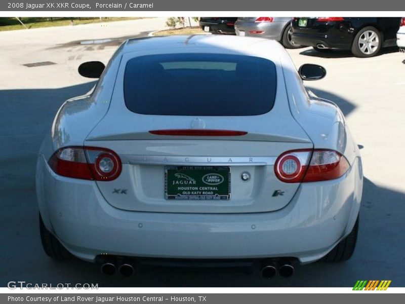 Porcelain / Caramel 2008 Jaguar XK XKR Coupe