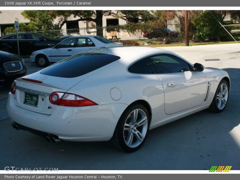 Porcelain / Caramel 2008 Jaguar XK XKR Coupe